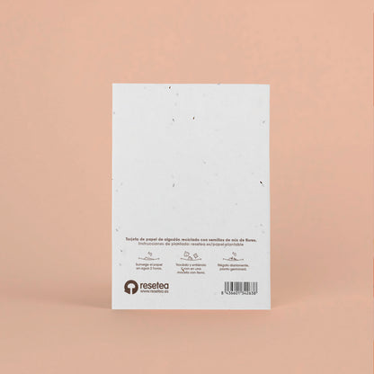 Postal Plantable Que La Naturaleza Te Acompañe – Tarjeta Original Que Florece Con Mensajes Significativos | Resetea_1