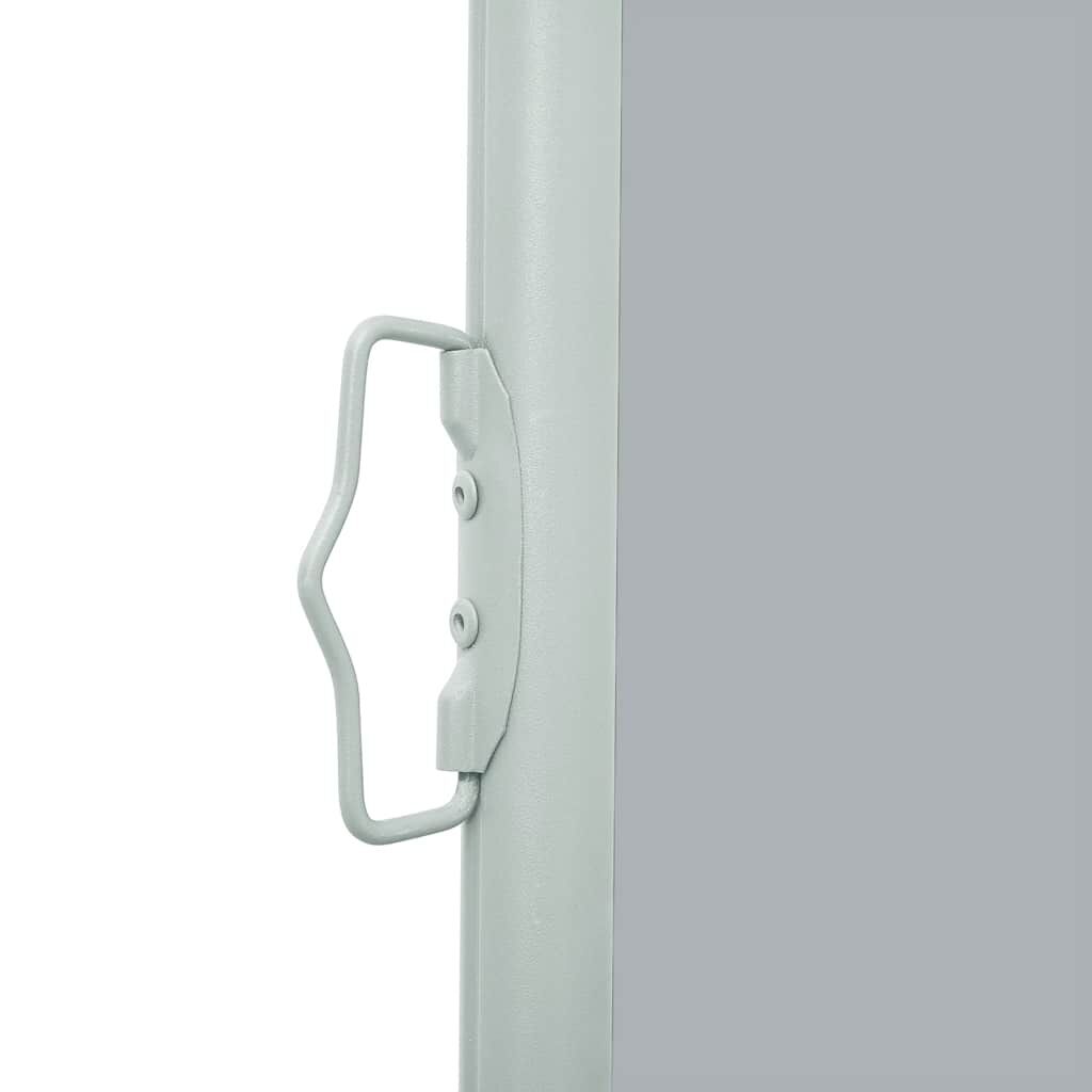 Vidaxl Toldo Lateral Retráctil De Jardín Gris 100x500 Cm_3