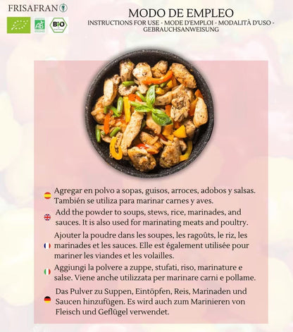 Pimentón En Polvo Ecológico | Sabor Dulce