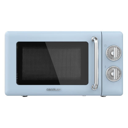 Microondas Mecánico De 20 L Proclean 3010 Retro Blue. 700 W En 6 Niveles, Temporizador Hasta 30 Minutos, Modo Descongelación, Diseño Vintage En Azul_0