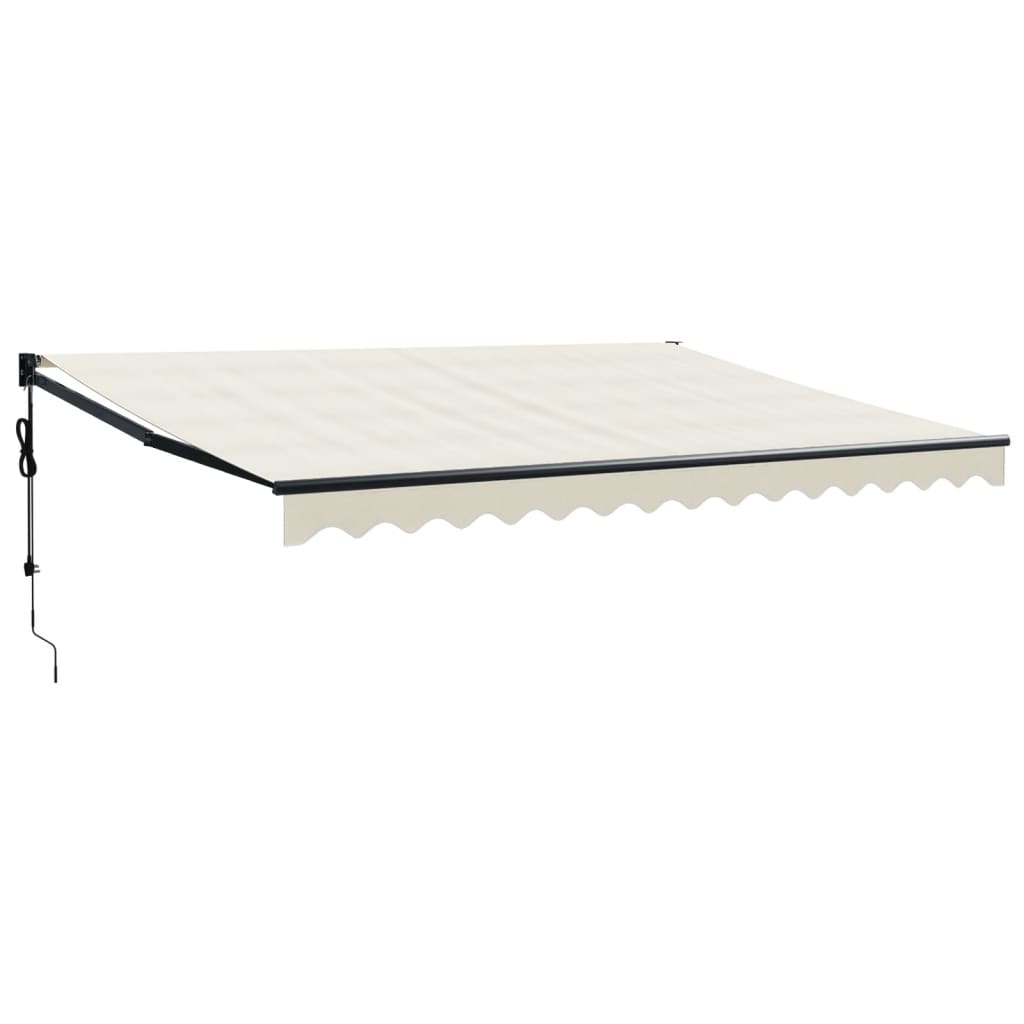 Toldo Retráctil Automático Color Crema 4,5x3 M_0