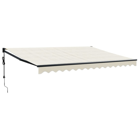 Toldo Retráctil Automático Color Crema 4,5x3 M_0