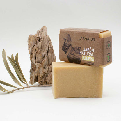 Jabón Natural Azufre Labnatur 100 g | Purifica y Regula el Sebo | Piel Grasa | Vegano_4