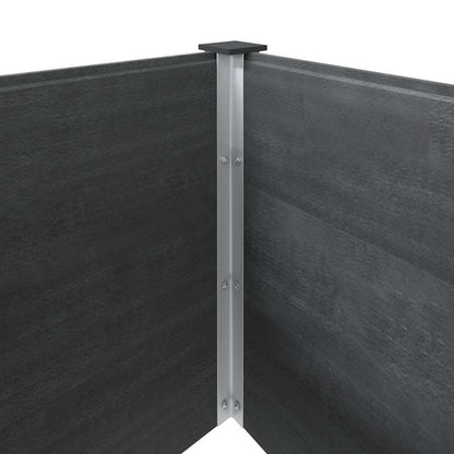 Arriate Elevado De Jardín Wpc Gris 200x50x54 Cm_5