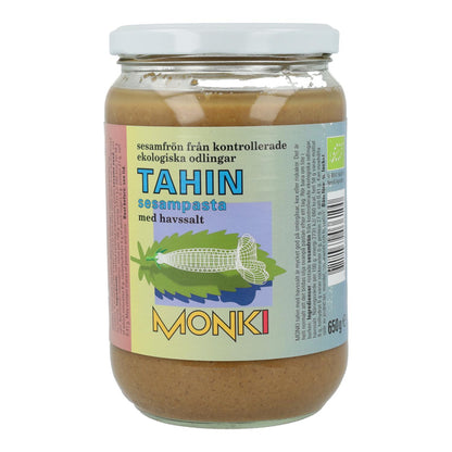 Tahin tostado con sal bio Monki, 650 g