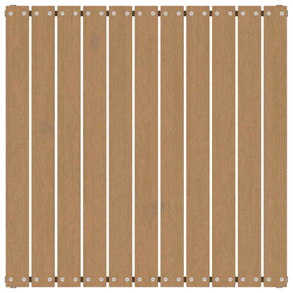Vidaxl Taburetes De Jardín Con Cojines 2 Uds Madera Pino Marrón Miel_4