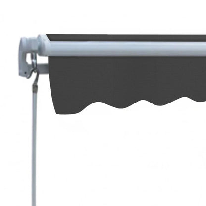 Toldo Plegable De Operación Manual 300 Cm Antracita_3