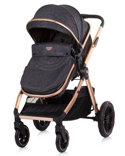 Carrito De Bebé Trío Convertible Aspen Hasta 22 Kg Ebony_2