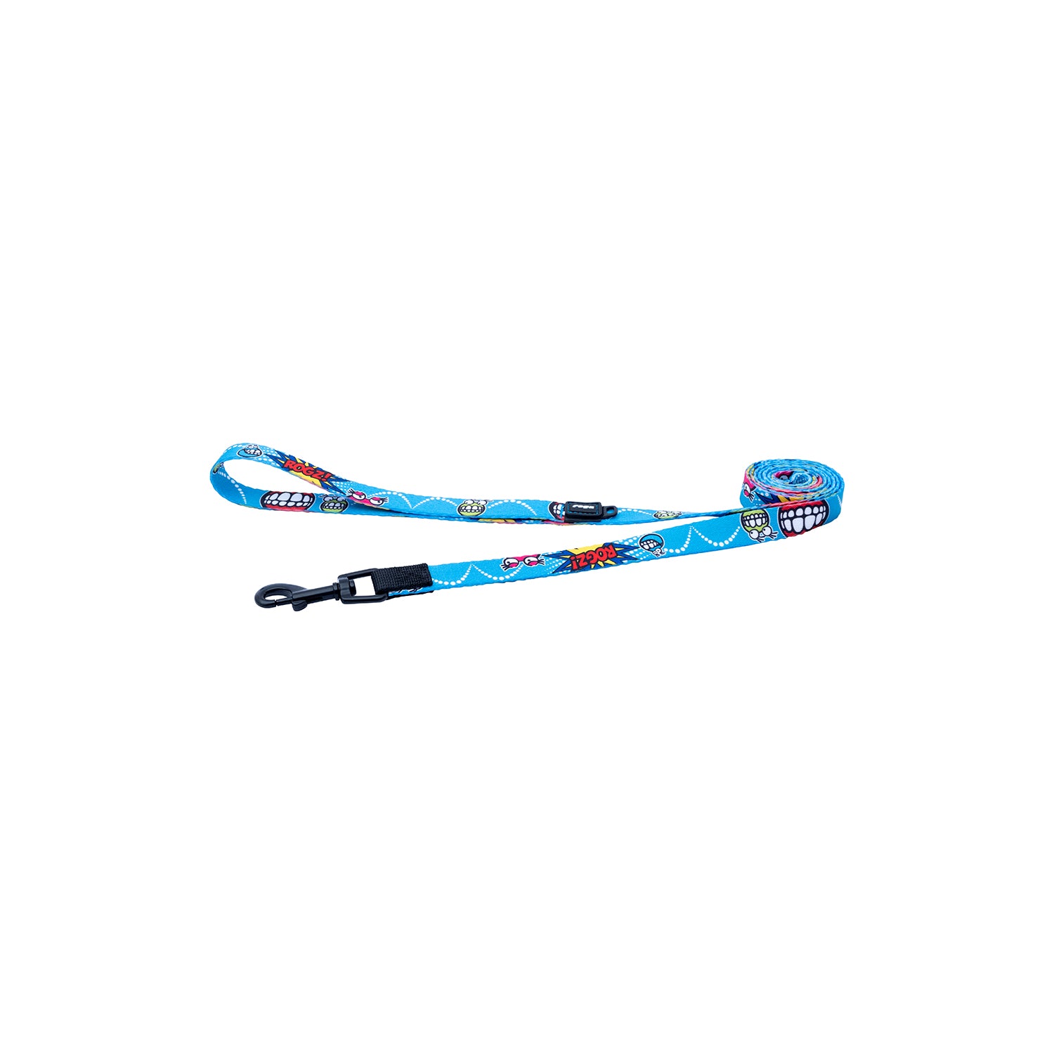 Correa Para Perro, Modelo Fusion De Rogz, Estampado Comic Azul. Talla Xl (39-64kg)_1