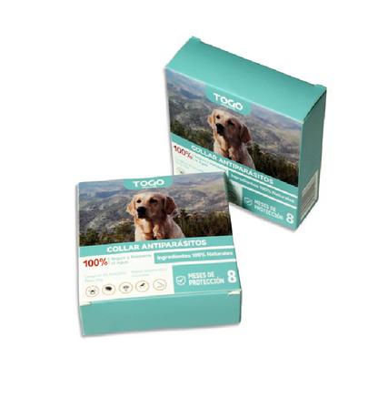 Collares Repelente Antipulgas Y Garrapatas Para Perros Y Gatos | 8 Meses De Protección | Waterproof 65cm_0