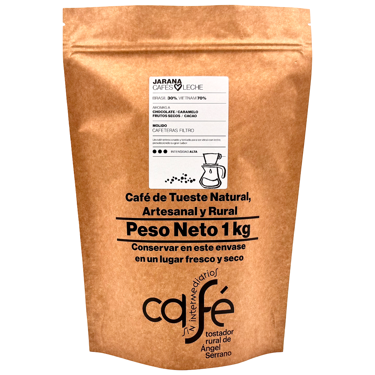 Cafe Sin Intermediarios Café Vietnam Jarana Molido Filtro 1 Kg_0