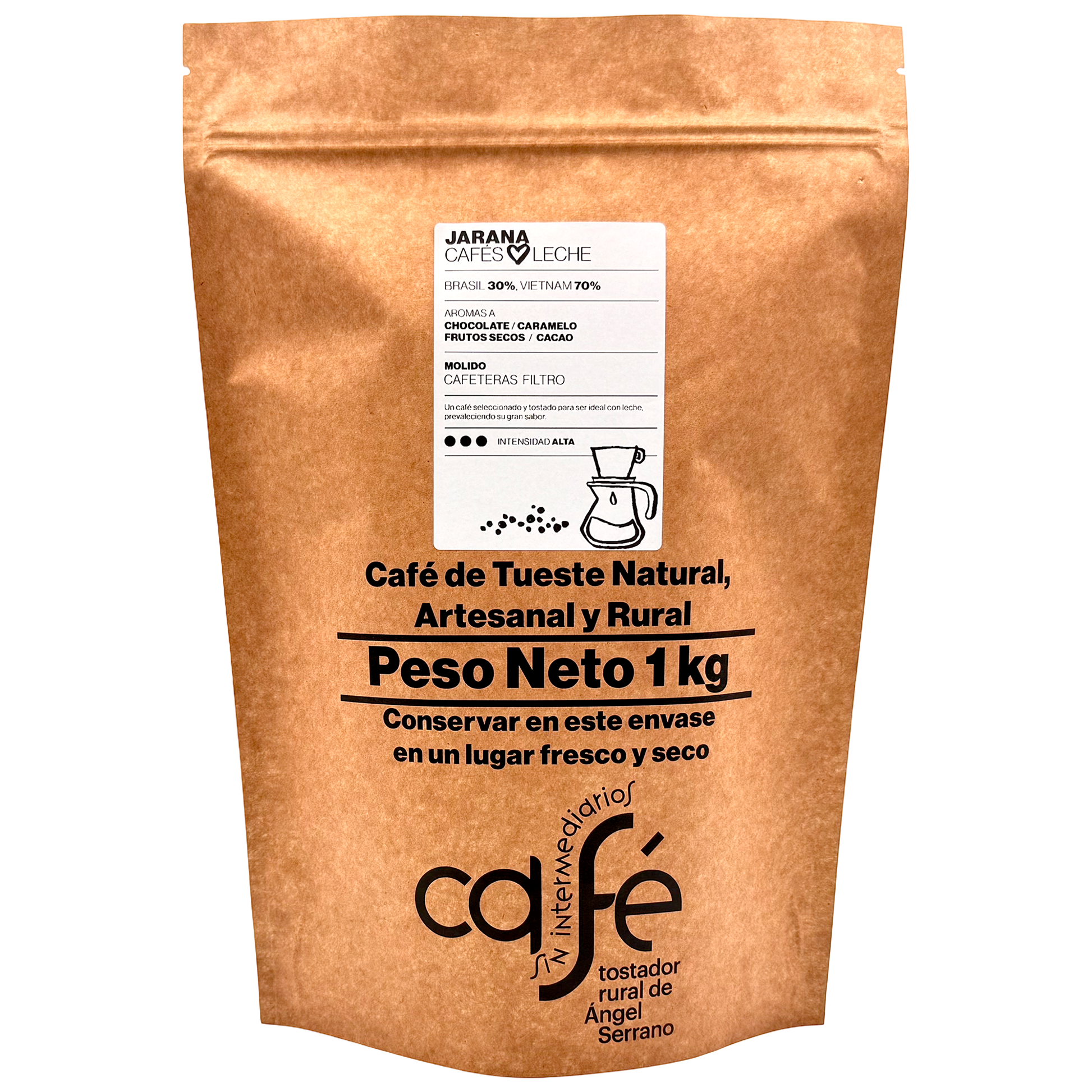 Cafe Sin Intermediarios Café Vietnam Jarana Molido Filtro 1 Kg_0