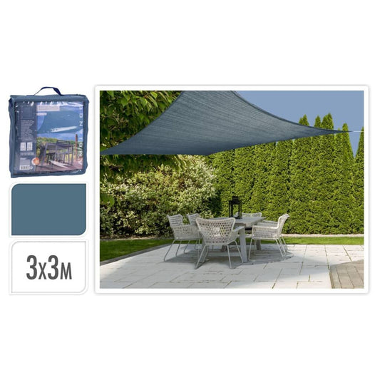 Progarden Toldo Cuadrado Azul 3x3 M_0