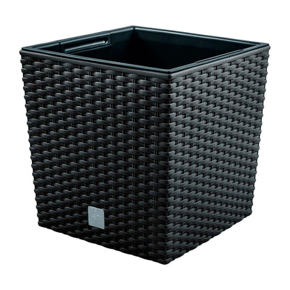 Juego Macetas Rato: Macetero 26,6 Litros Y Macetero 64 Litros En Color Antracita_1