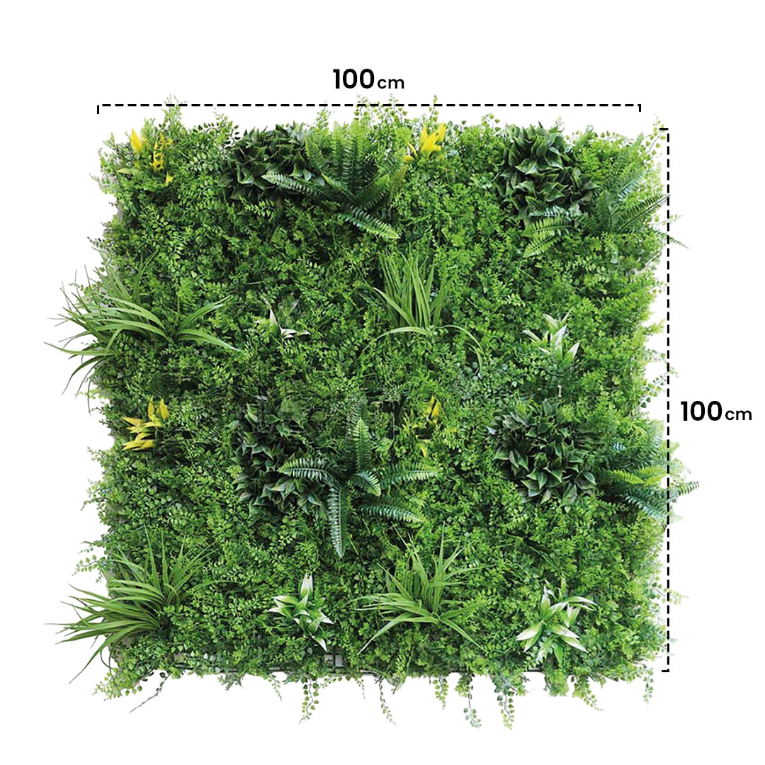 Rollo Jardín Vertical Leafy - Decoración Natural 1x1 M / Multicolor_1