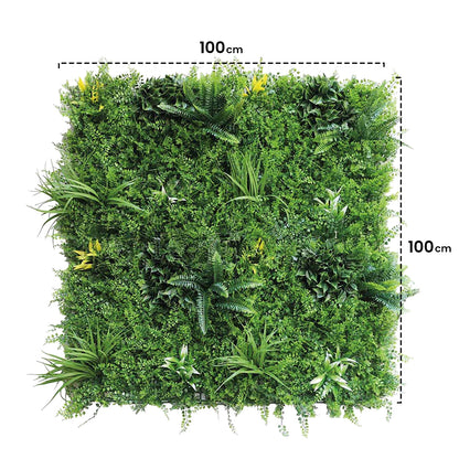 Rollo Jardín Vertical Leafy - Decoración Natural 1x1 M / Multicolor_1