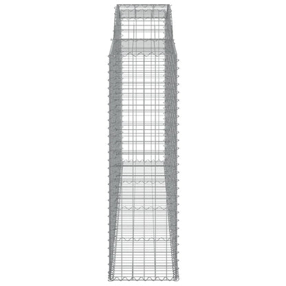 Cestas Gaviones 2 Uds Forma De Arco Hierro 300x50x160/180 Cm_4