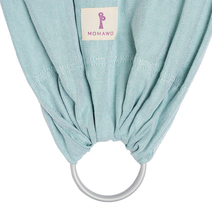 Bandolera Portabebé Momawo Fresh Menta Bambú