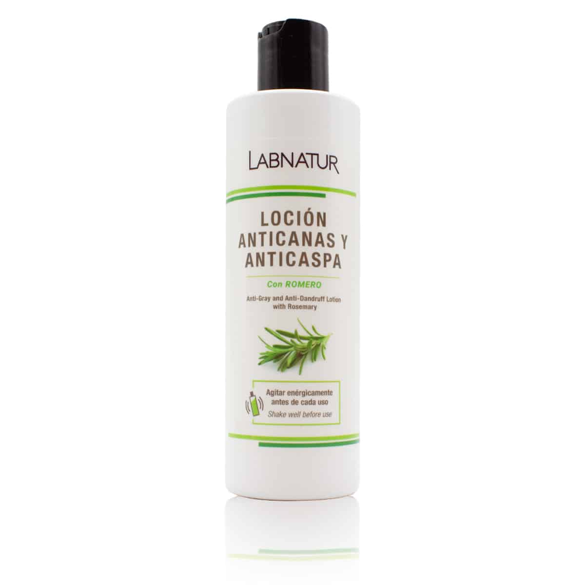Loción Anticanas y Anticaspa Labnatur 250 ml | Romero | Matiza Canas y Ayuda a Controlar Caspa y Sebo_0