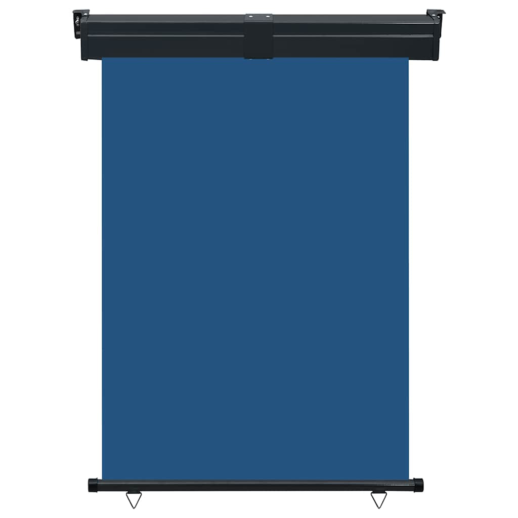 Vidaxl Toldo Lateral De Balcón Azul 125x250 Cm_1