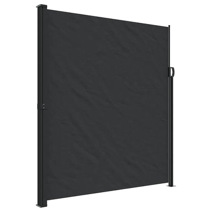 Vidaxl Toldo Lateral Retráctil Negro 220x500 Cm_0