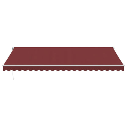 Toldo Retráctil Automático Burdeos 500x350 Cm_2