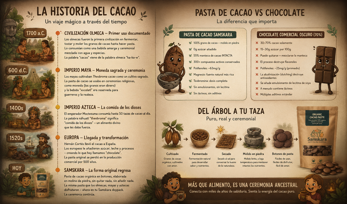 Pasta De Cacao Licor Bio - 1kg | Cacao Puro Ecológico Vegano Para Repostería Y Bebidas, Sin Azúcares Añadidos_5