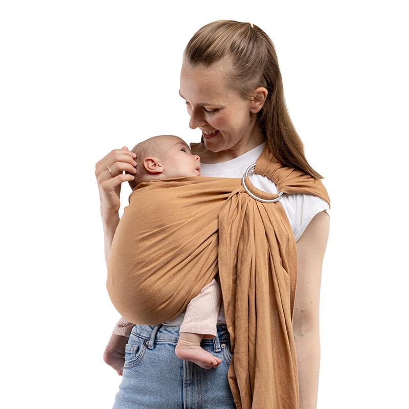 Bandolera Portabebé Boba Ring Sling Rye Brown_0