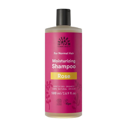 Champú de Rosas Urtekram para Cabello Normal 500 ml