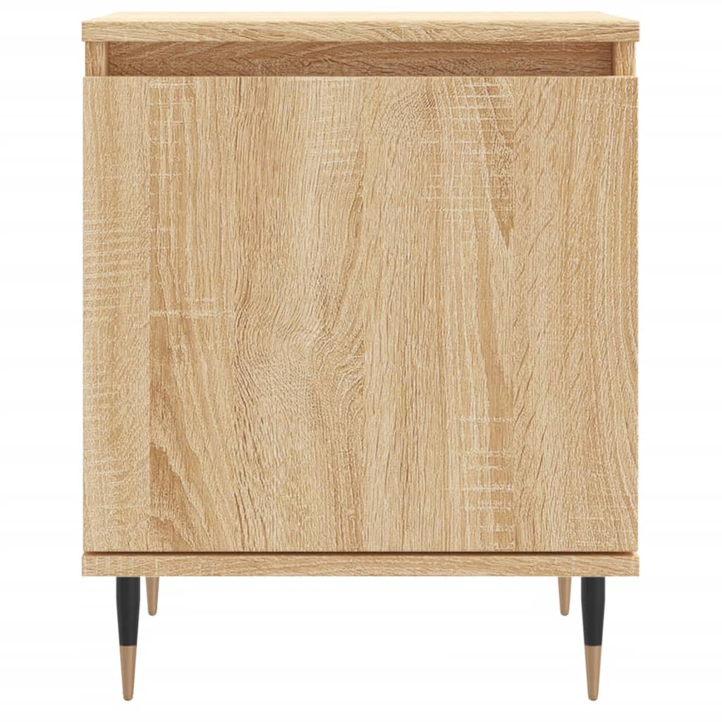 Mesitas Noche 2 Uds Madera Ingeniería Roble Sonoma 40x30x50 Cm_3