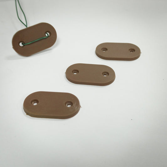 Bonerva | Grapa Fijación Cañizo Pvc Chocolate | Bolsa 26 Uds_0