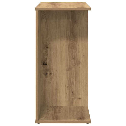 Mesita De Noche Madera Ingeniería Artesanal Roble 46,5x29x61 Cm_3