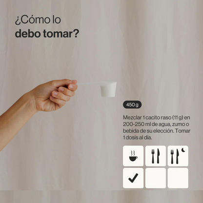 Péptidos de colágeno bovino hidrolizado Zenement 450 g