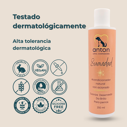 Acondicionador natural para el cuidado del pelaje de perros – Pack 3 x 250 ml_4