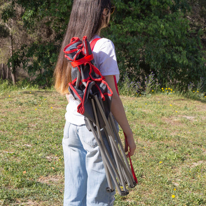 Aktive Pack Camping Con Silla Plegable + Bolsa Nevera 23l (2 Piezas)_1