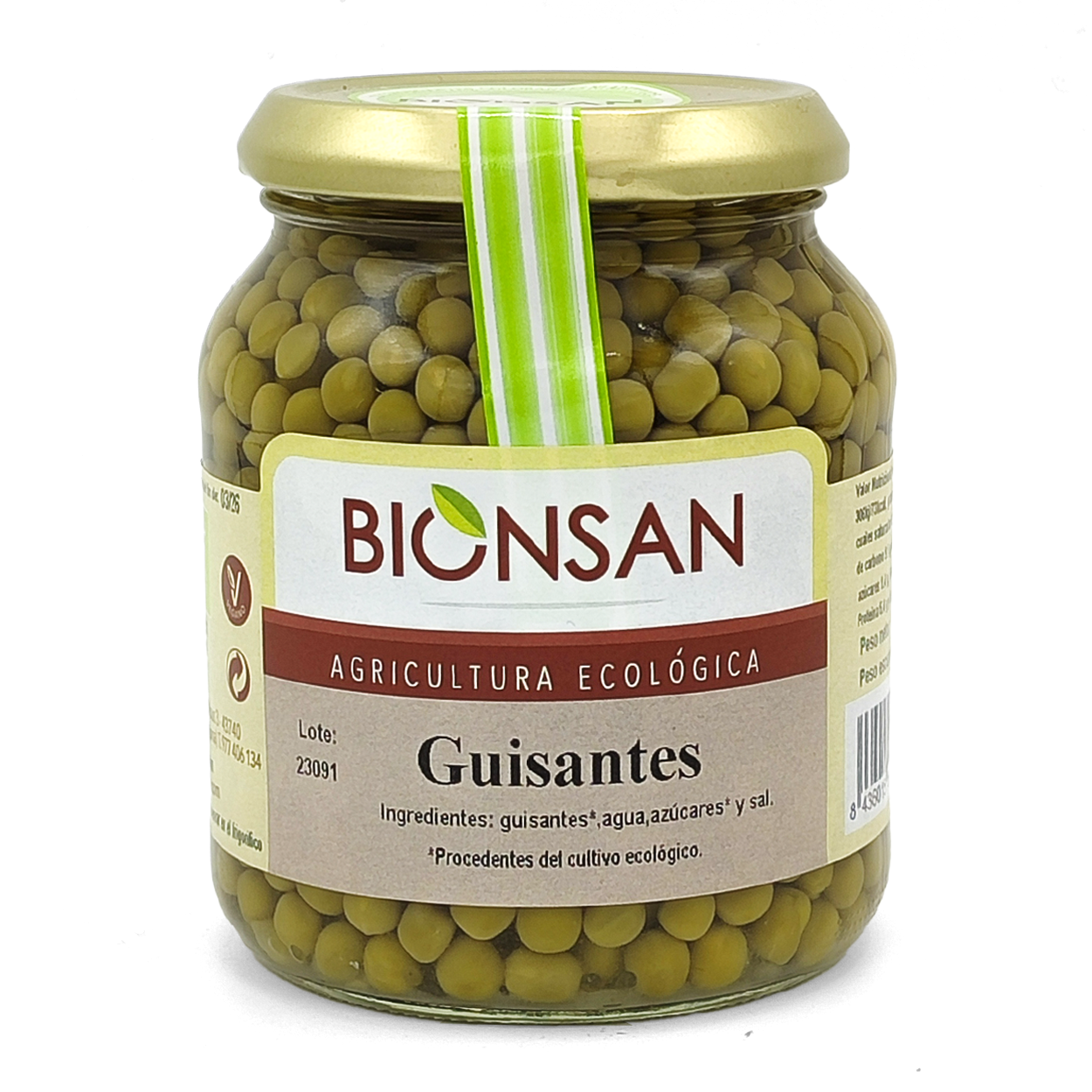 Guisantes En Conserva Eco Bionsan 320gr_0