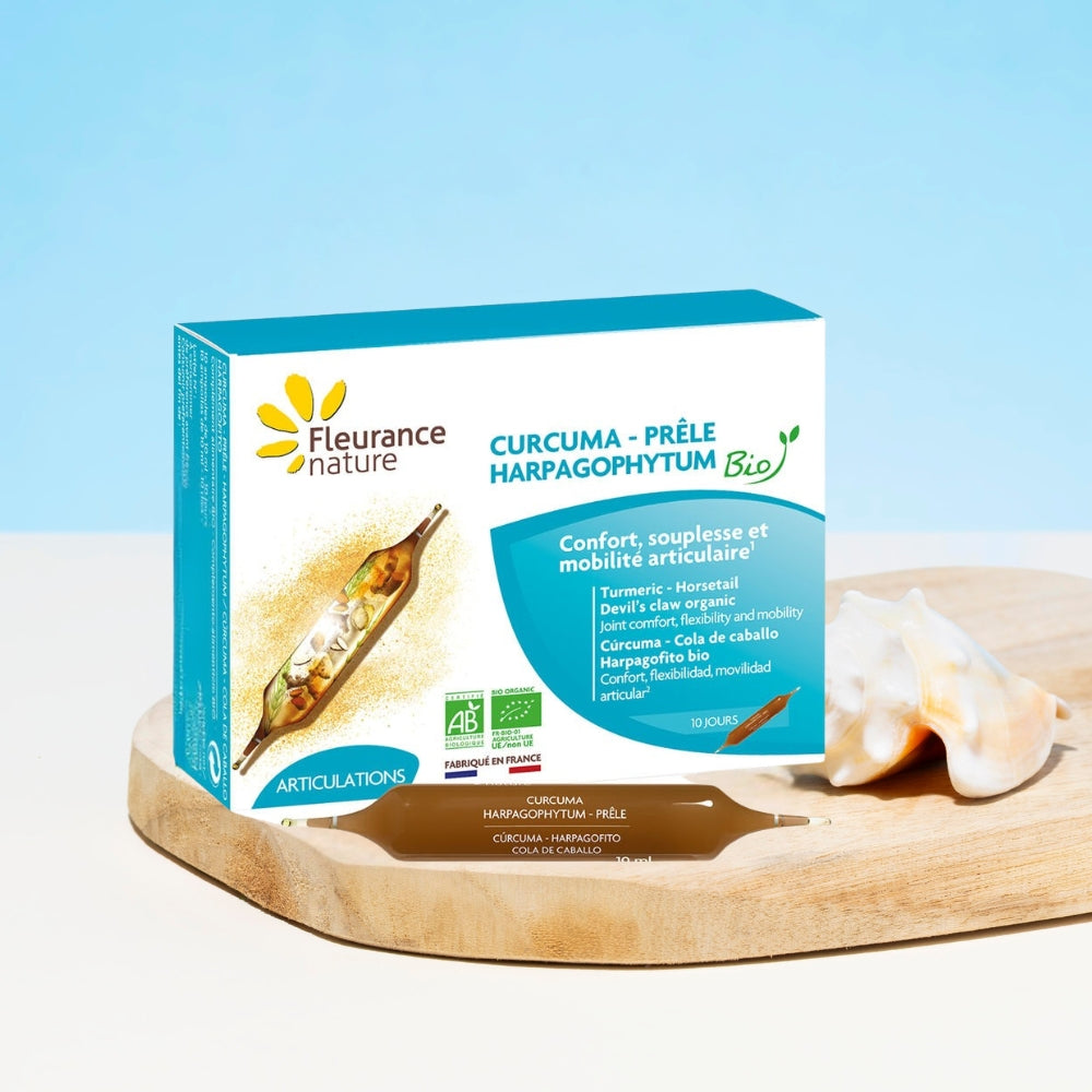 Cúrcuma Harpagófito Cola De Caballo Eco Fleurance Nature 10 Ampollas_1