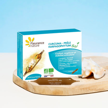 Cúrcuma Harpagófito Cola De Caballo Eco Fleurance Nature 10 Ampollas_1