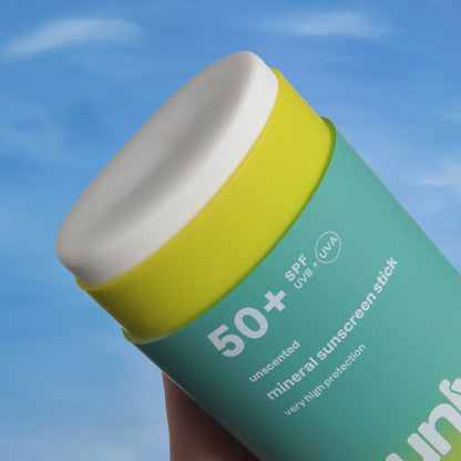 Mineral sunscreen Stick Face & Body SPF 50 unscented Attitude Sunly 60 g