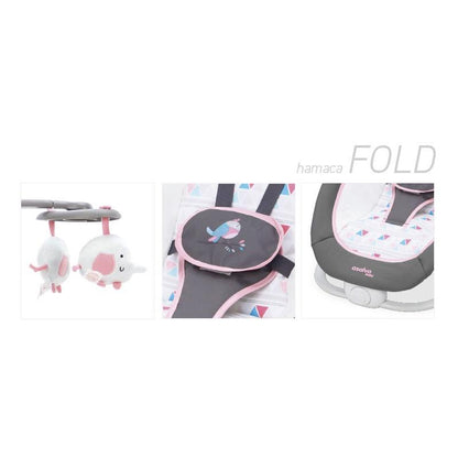 Hamaquita Fold Asalvo Pajarito Rosa