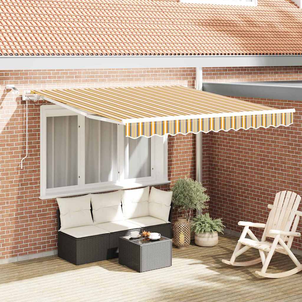 Toldo Retráctil Multicolor 300 X 250 Cm Poliéster_1