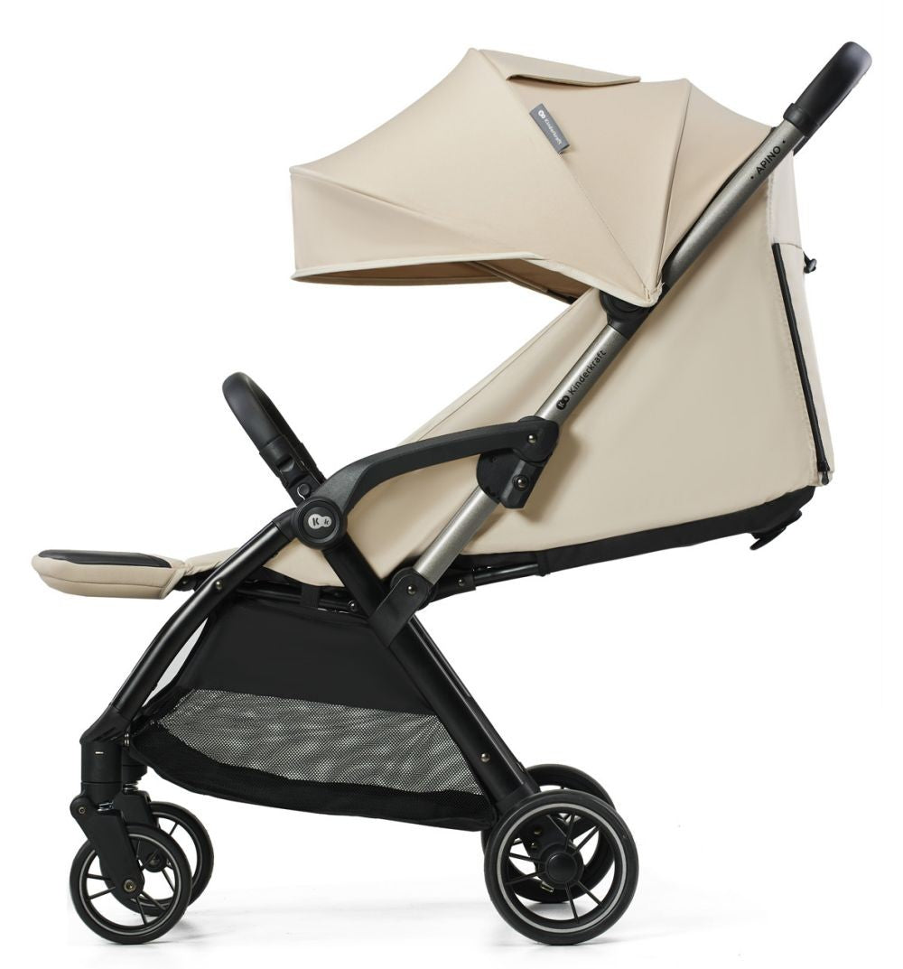 Silla De Paseo Con Plegado Automático Apino Hasta 22 Kg Dune Beige_3