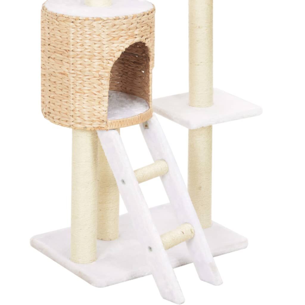 Vidaxl Rascador Para Gatos De Hierba Marina Con Poste De Sisal_4
