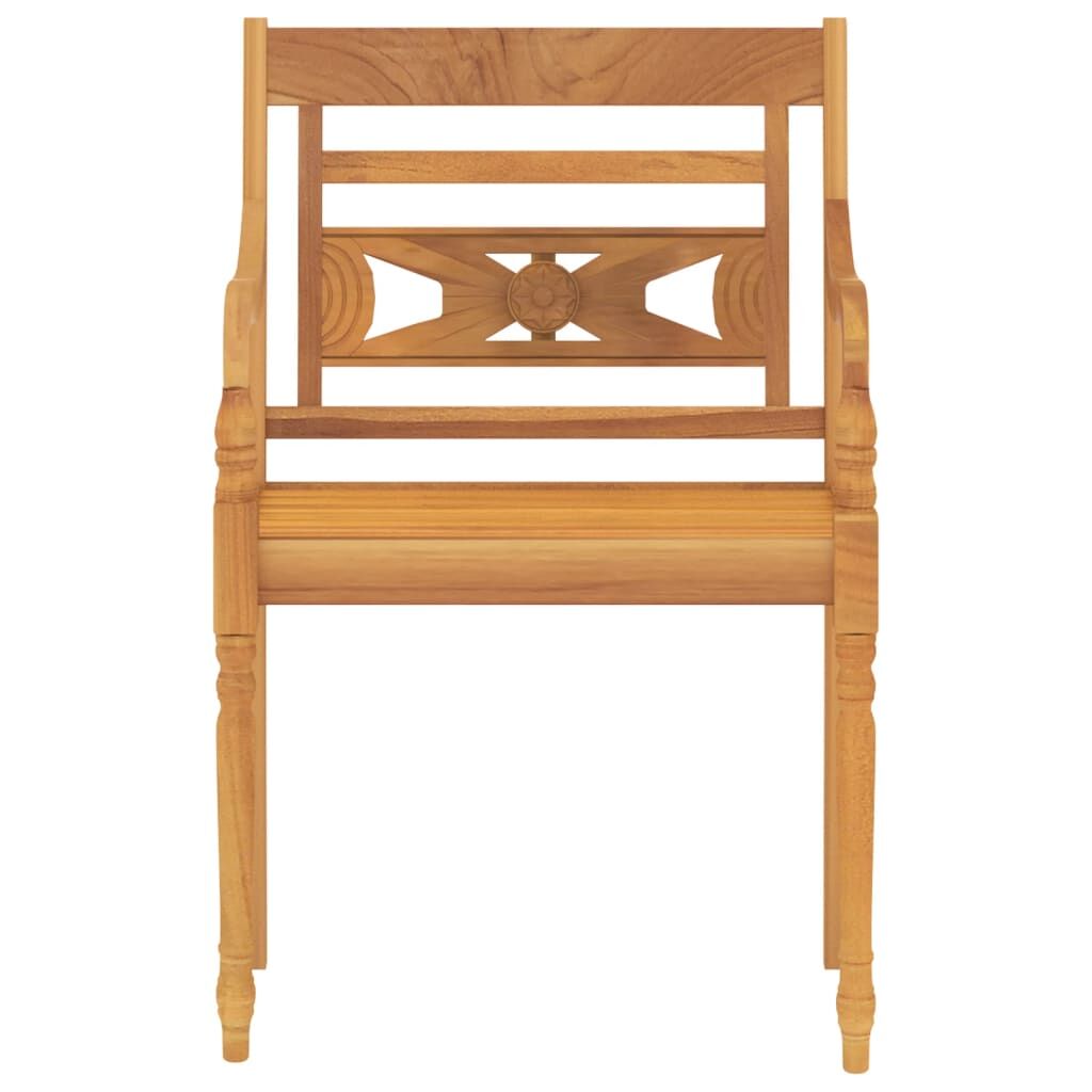 Vidaxl Juego De Comedor Para Jardín 9 Piezas Madera Maciza De Teca_3