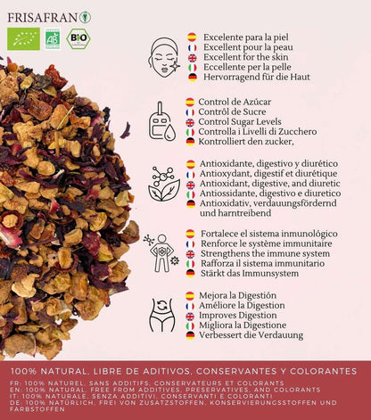 Infusión De Frutas Del Bosque A Granel Ecológica | Frisafran