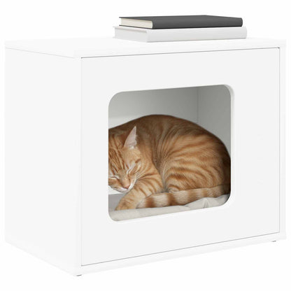 Casa Para Gatos 51 X 30 X 42 Cm Madera De Ingeniería_2