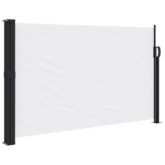 Vidaxl Toldo Lateral Retráctil Blanco 117x300 Cm_0