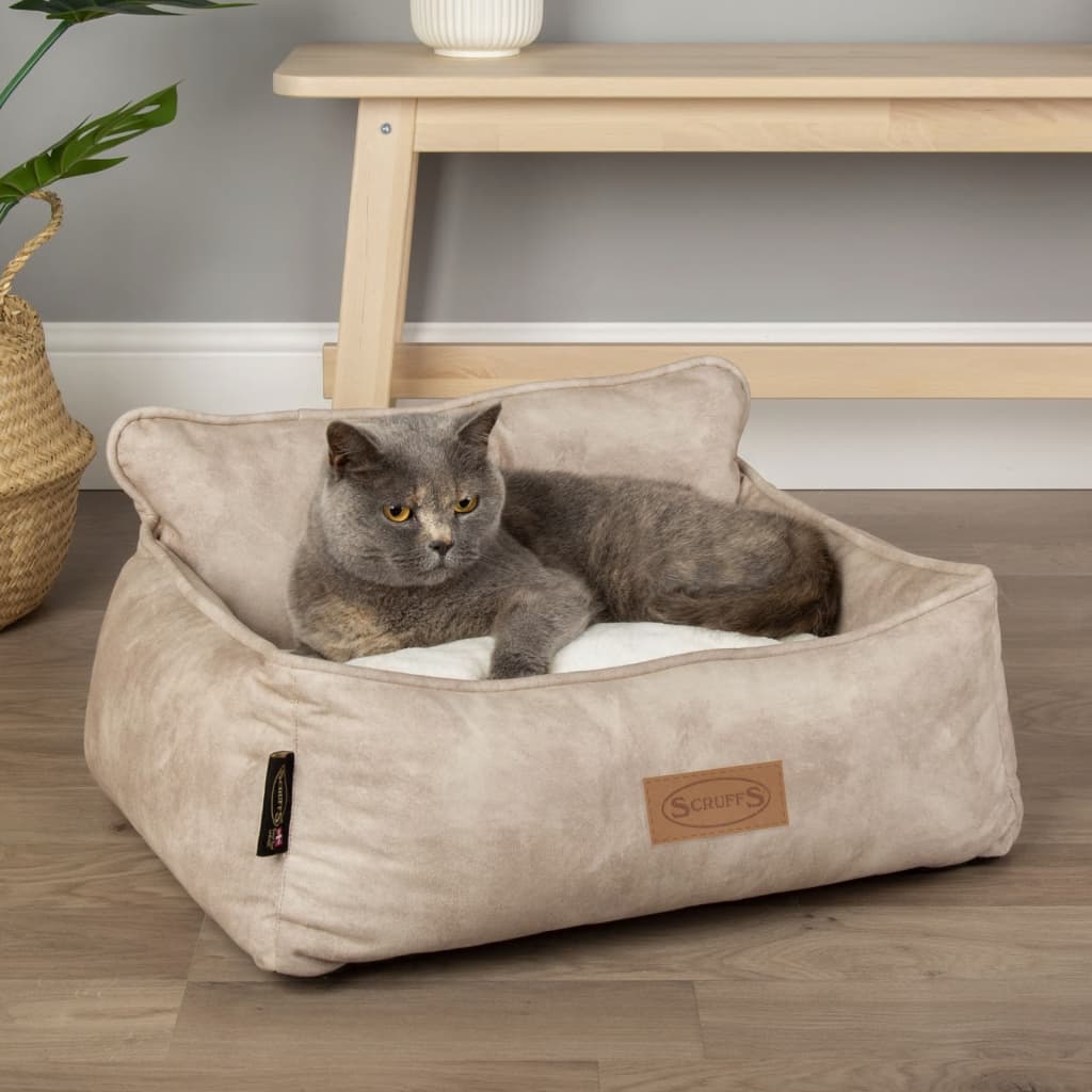 Scruffs & Tramps Cama Para Perros Kensington Crema L 90x70 Cm / Vetonek_1