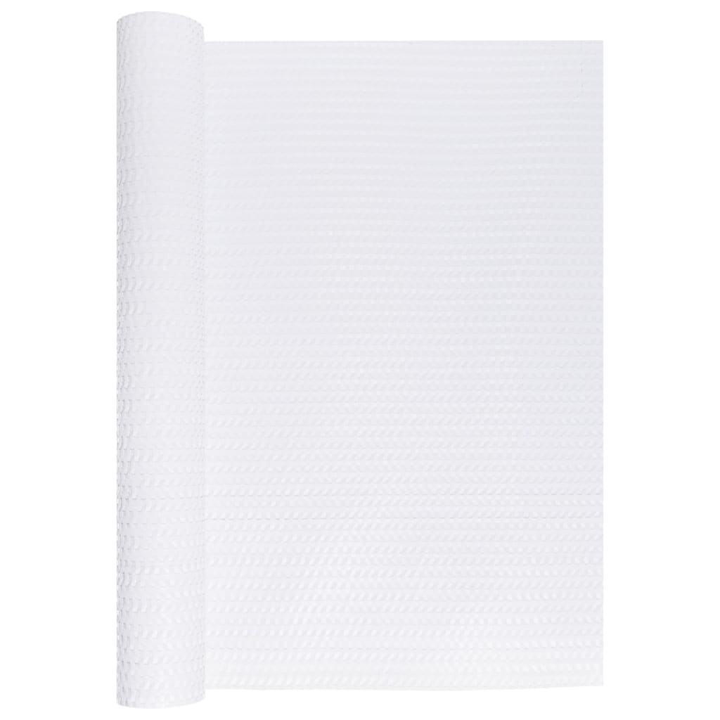 Toldo Para Balcón Ratán Sintético Blanco 400x90 Cm / Vetonek_2
