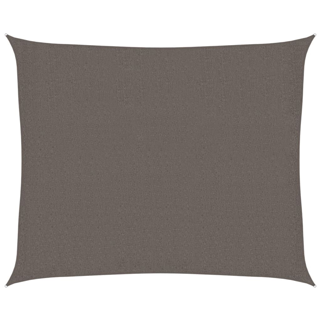 Vidaxl Toldo De Vela Gris Antracita Hdpe 160 G/m² 2,5x3 M_0